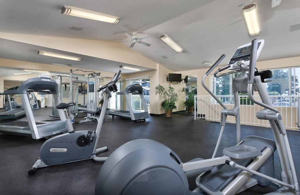 Fitness centrum a/nebo fitness zařízení v ubytování WorldMark Birch Bay
