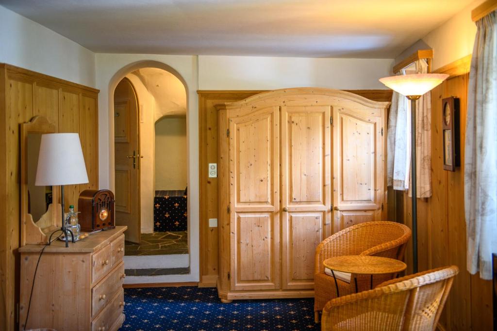 Posezení v ubytování Albergo Ristorante Grotto Miralago