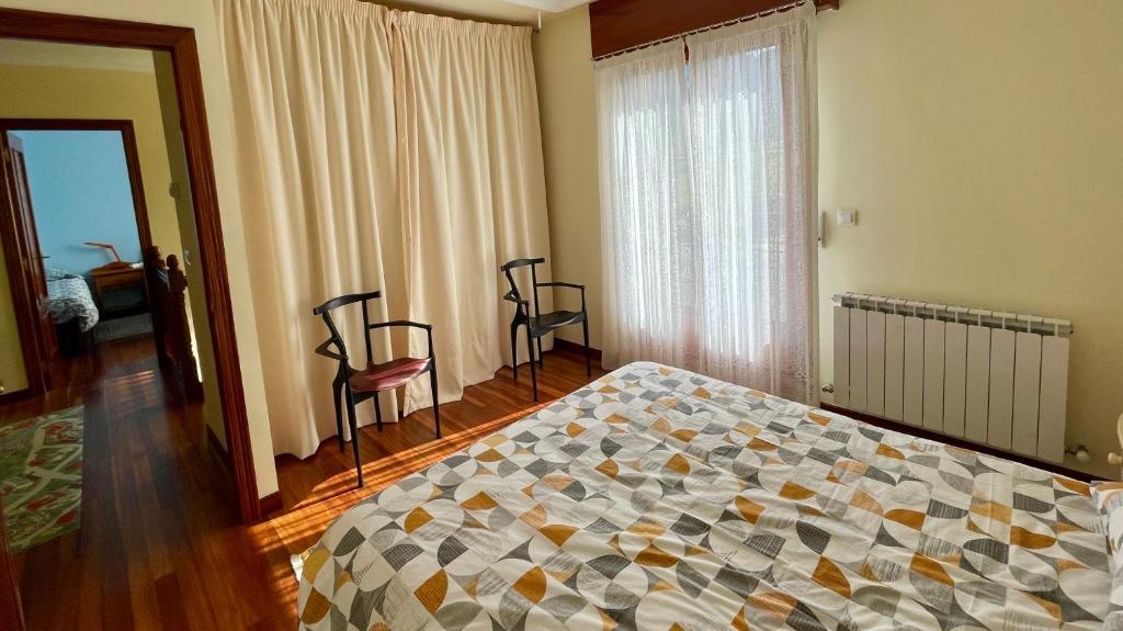 Posteľ alebo postele v izbe v ubytovaní VACACIONES VILLASANA