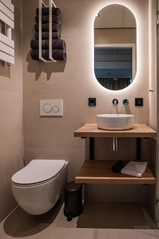 Koupelna v ubytování Huis 8 Studio's