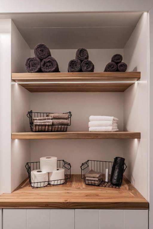 Kuchyň nebo kuchyňský kout v ubytování Huis 8 Studio's