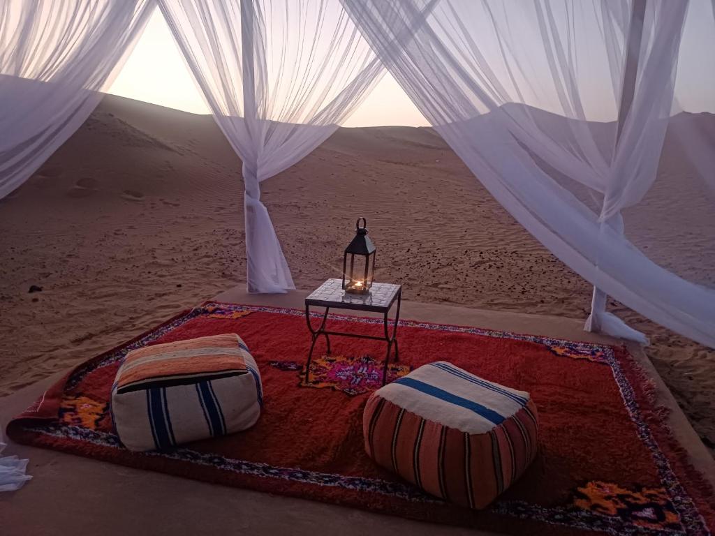 Příroda nedaleko luxury tent