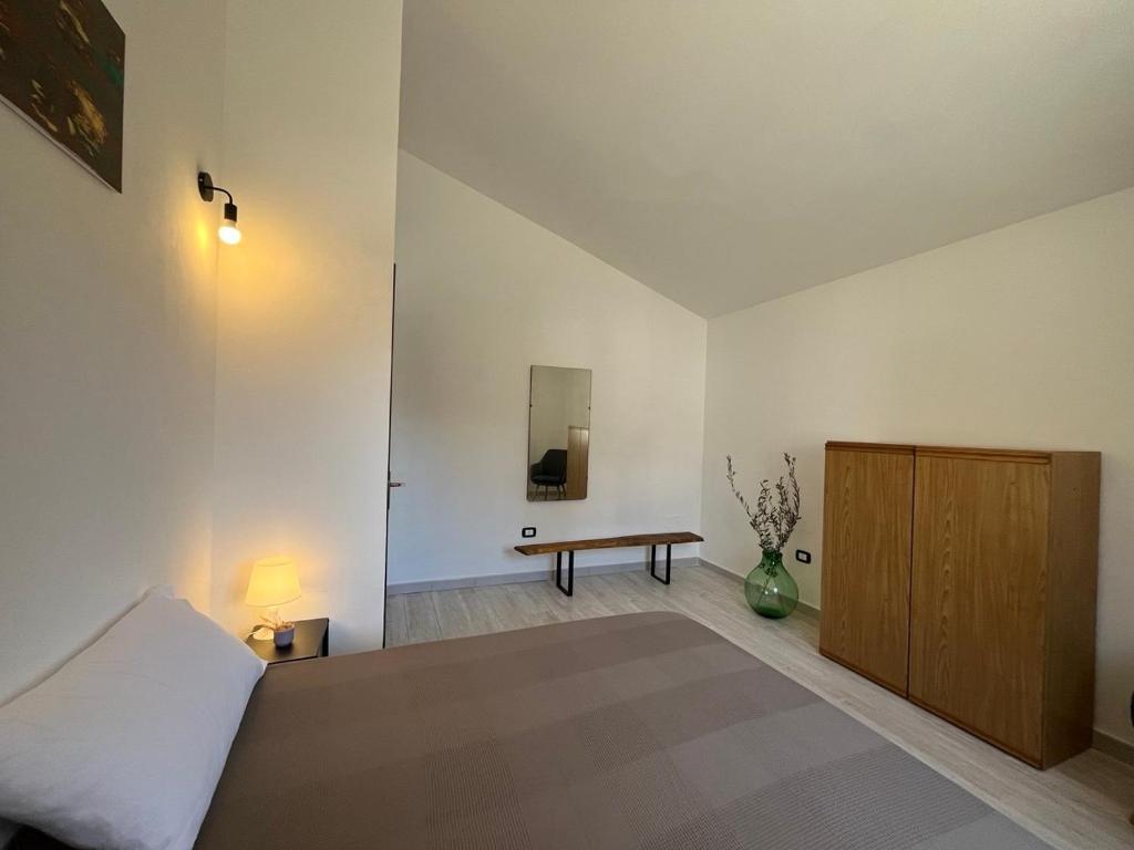 Postel nebo postele na pokoji v ubytování Salomonio hill