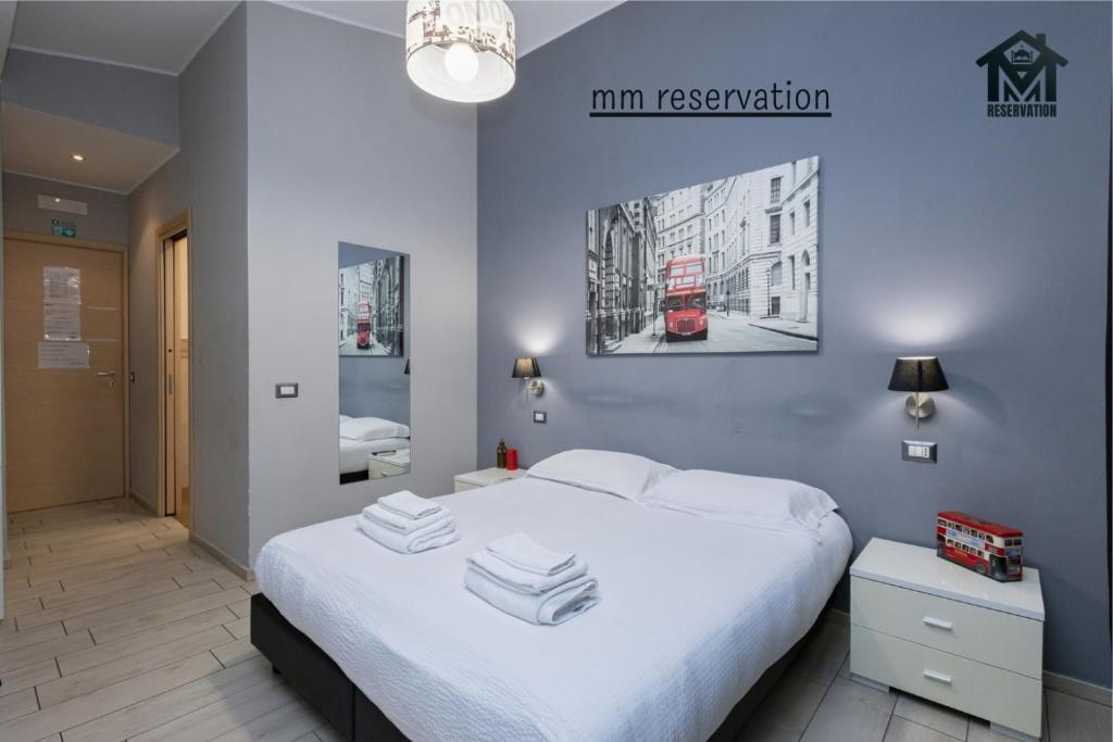 Posteľ alebo postele v izbe v ubytovaní Le Ghiande Guest House