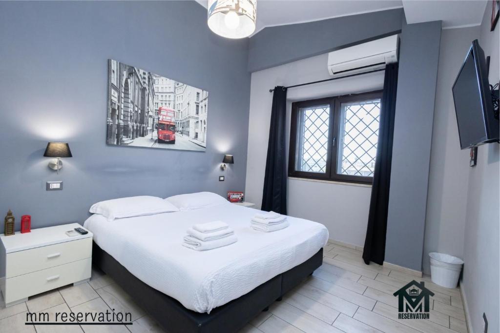 Posteľ alebo postele v izbe v ubytovaní Le Ghiande Guest House