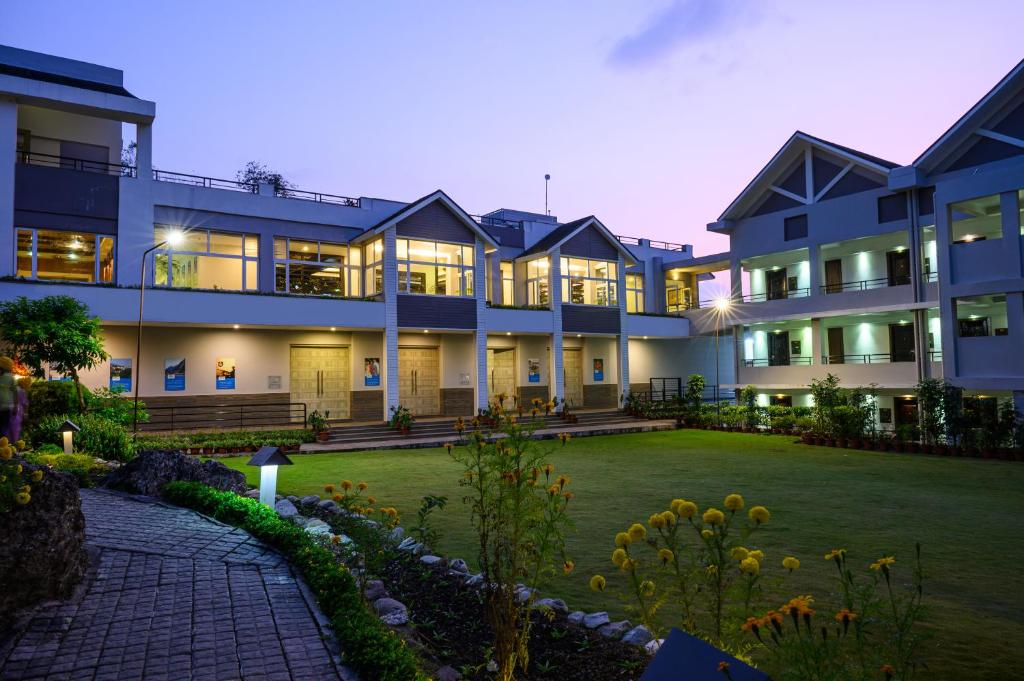 Zahrada ubytování Sinclairs Retreat Kalimpong