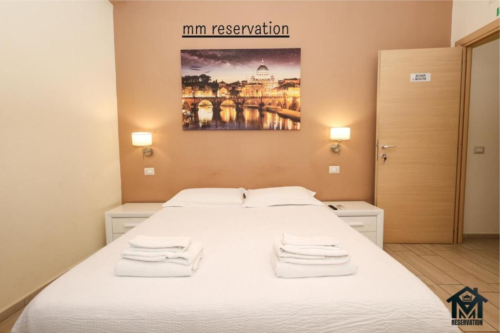 Posteľ alebo postele v izbe v ubytovaní Le Ghiande Guest House
