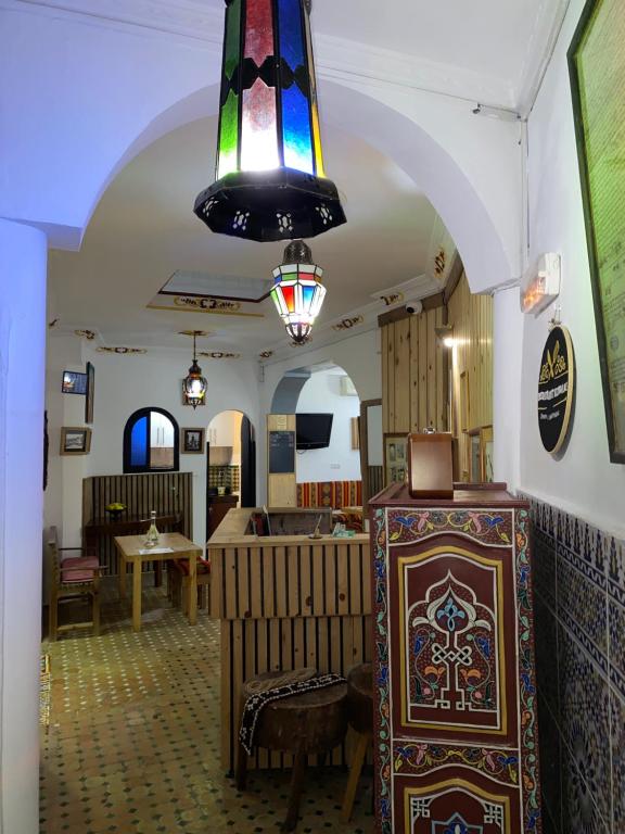 Restaurace v ubytování Dar Rif Kebdani