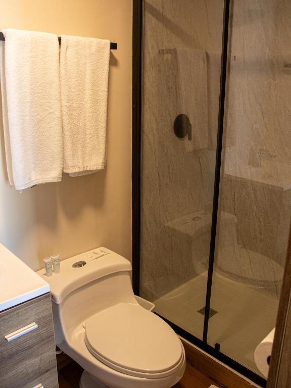Koupelna v ubytování Nomada Republic Hotel Punta Chame