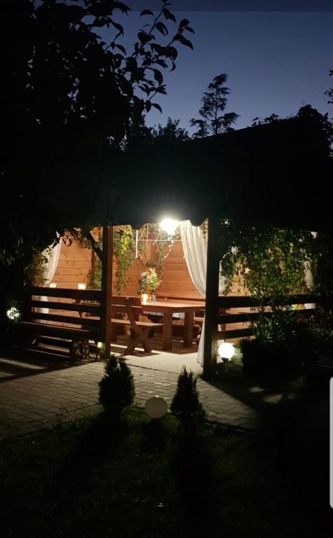 Vonkajšia záhrada v ubytovaní Wczasy na Kaszubach u Hani