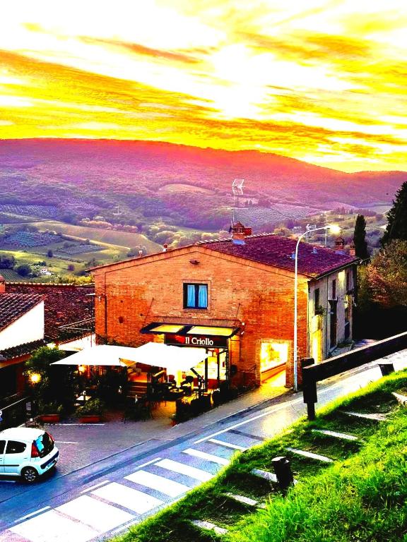 Nespecifikovaný výhled na hory nebo výhled na hory při pohledu z bed and breakfast