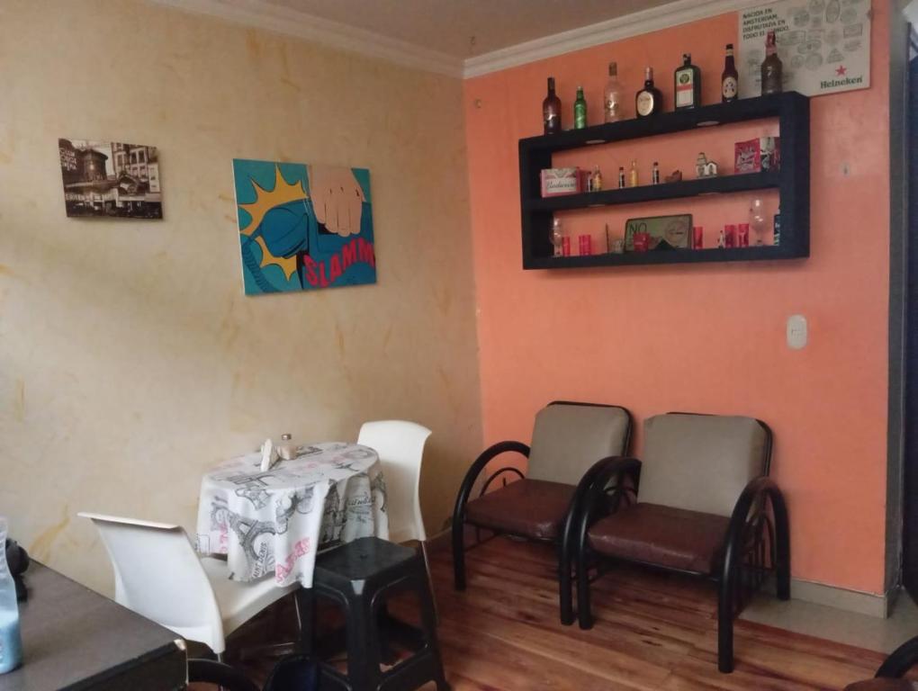 Posezení v ubytování Bogotá Med plus
