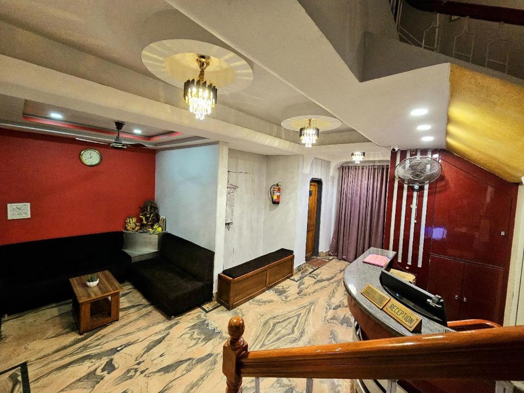 Posezení v ubytování Hotel Vishal