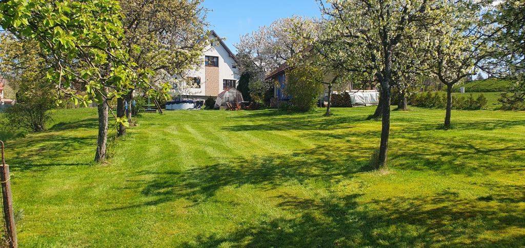 Zahrada ubytování Apartmán Vysoké nad Jizerou