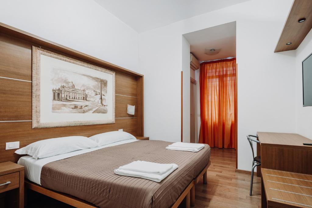 Postel nebo postele na pokoji v ubytování B&B RELAX