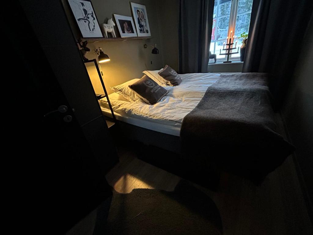 Postel nebo postele na pokoji v ubytování Sälen Osanden