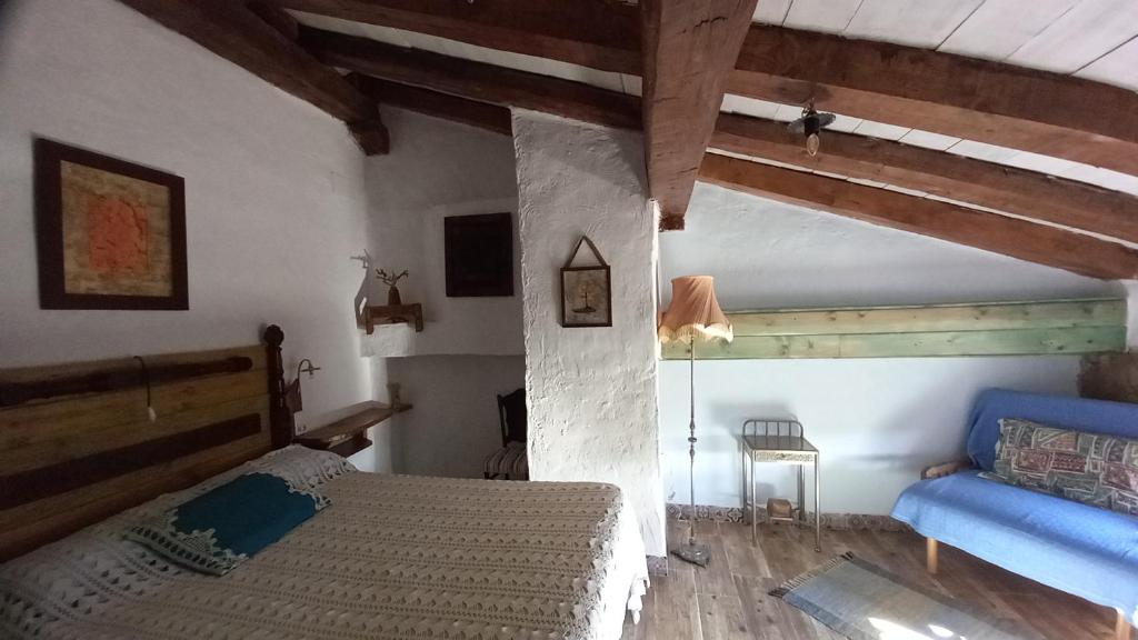 Posezení v ubytování Mirador de las Tejadas