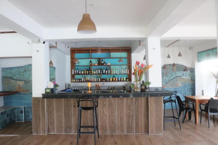 Restoran või mõni muu söögikoht majutusasutuses Ocean Palms