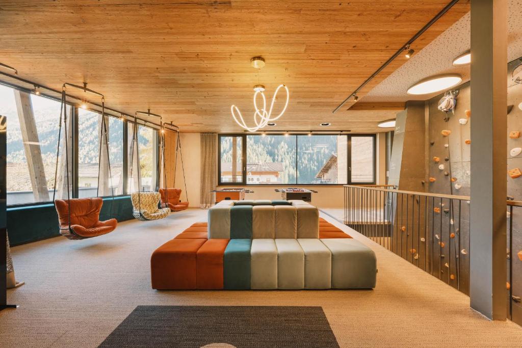Posezení v ubytování Familotel Kindl