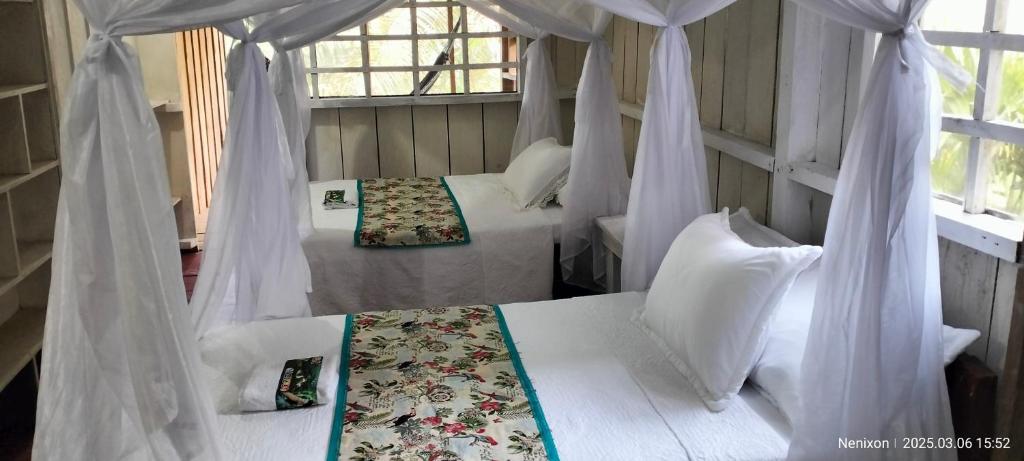Ruang duduk di Hospedaje Casa Cacicus