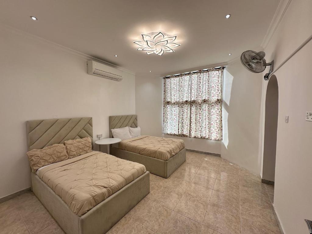 Posezení v ubytování International Abu-Dhabi Hostel Villa