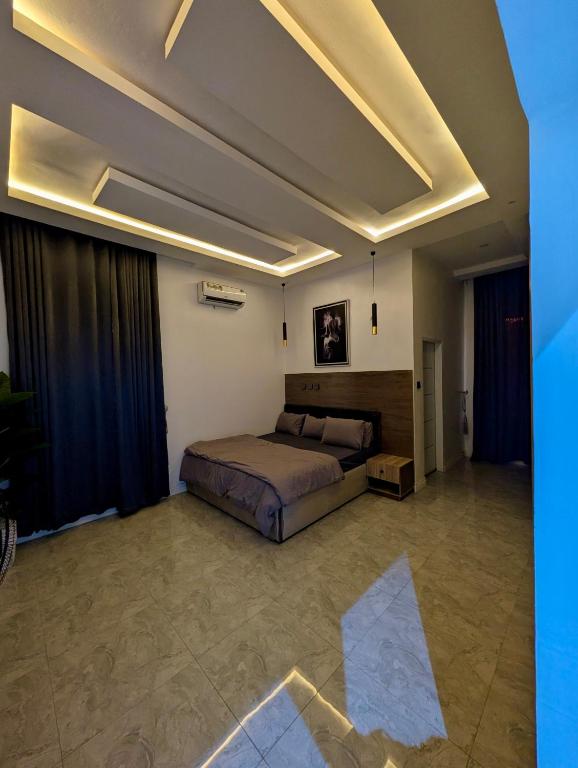 Posezení v ubytování JAYZ Shortlet Apartment