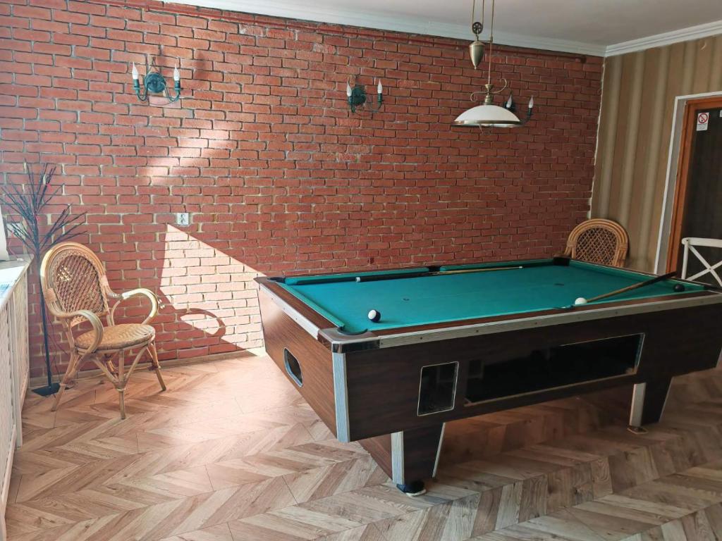 Biliár nebo kulečník v ubytování Apartmán Stella, Vysoké Tatry
