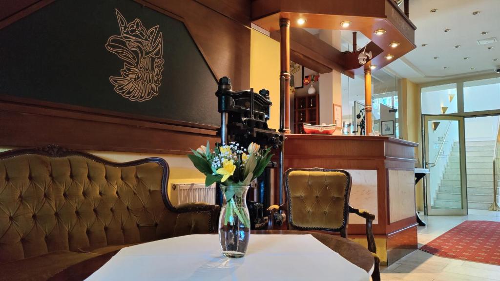 Posezení v ubytování Hotel Stettiner Hof