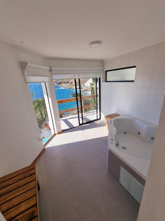 Koupelna v ubytování Maré Hotel Boutique