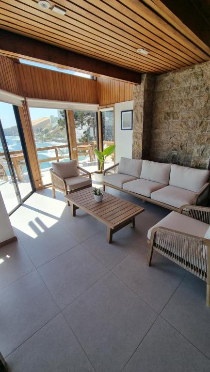 Posezení v ubytování Maré Hotel Boutique