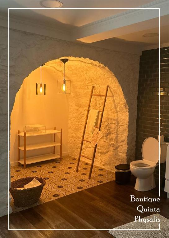 Koupelna v ubytování Boutique Quinta Physalis