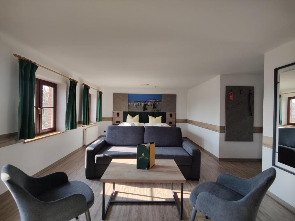 Posezení v ubytování Hotel Stettiner Hof
