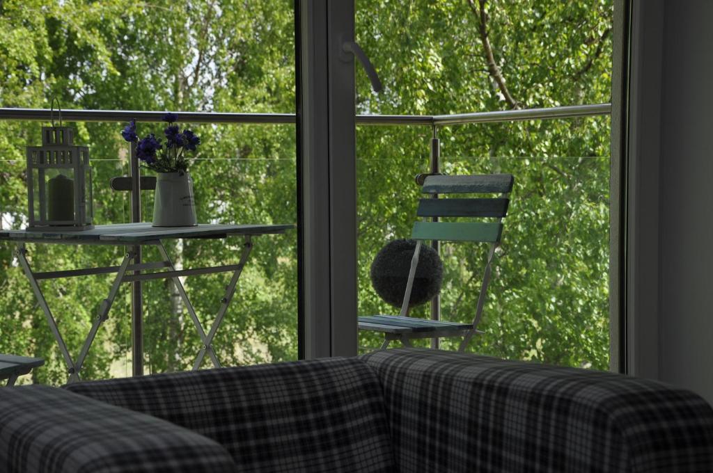 Posedenie v ubytovaní Apartament w kratkę