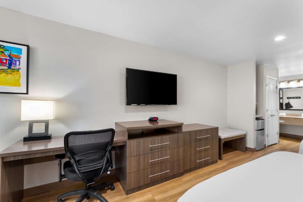 TV a/nebo společenská místnost v ubytování Best Western Port Aransas