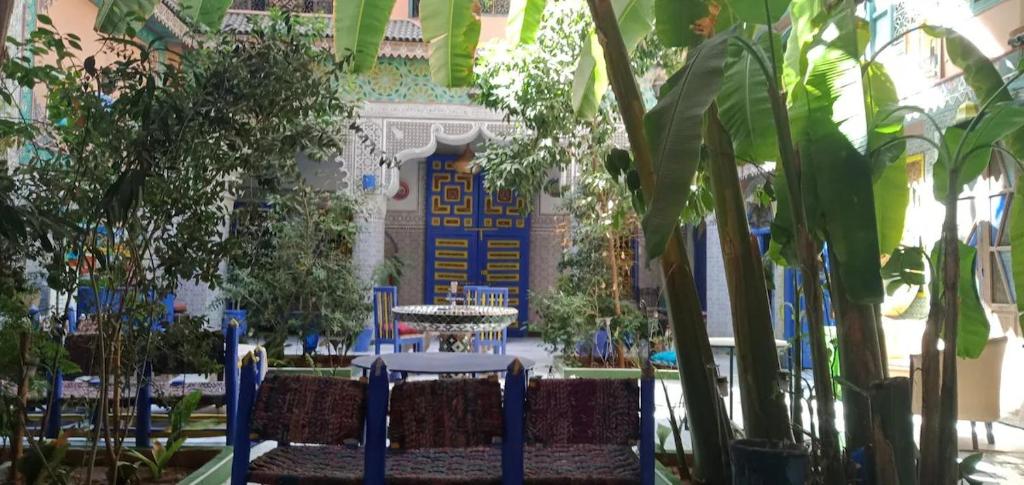 Zahrada ubytování Riad Carole - Perfect for Families & Groups