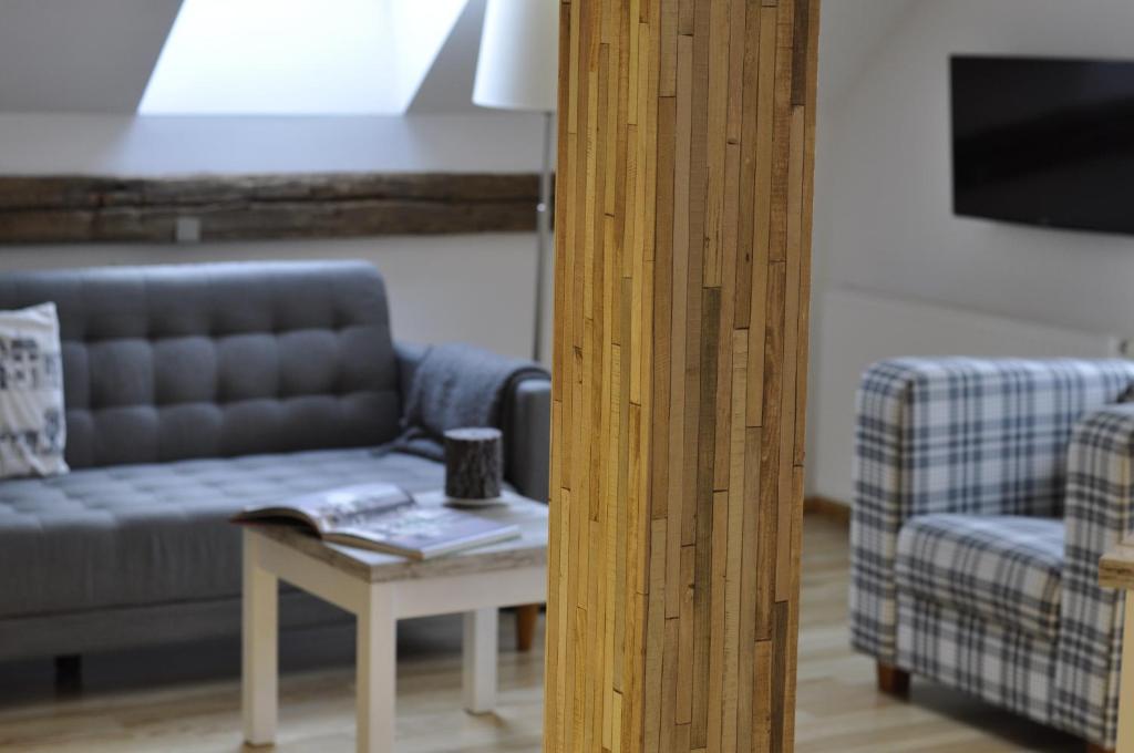 Posedenie v ubytovaní Apartament w kratkę