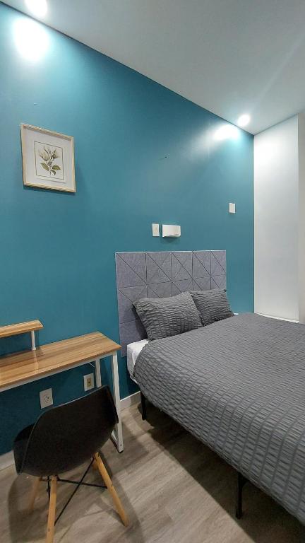 Postel nebo postele na pokoji v ubytování APD HOTEL