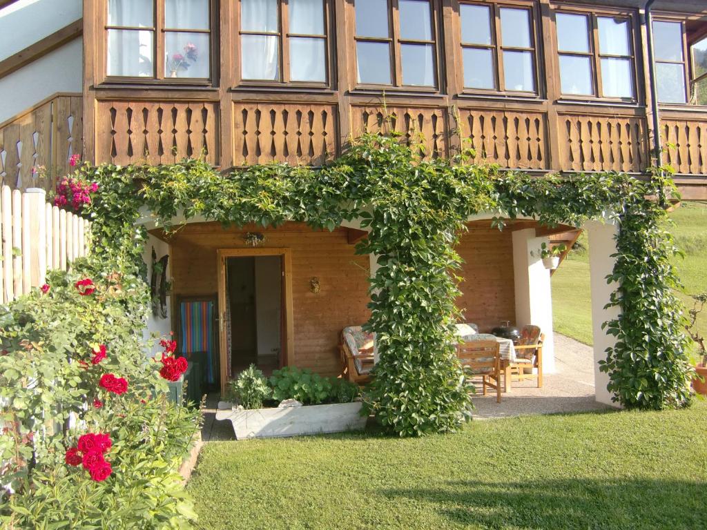 Vonkajšia záhrada v ubytovaní Haus Brandstaetter