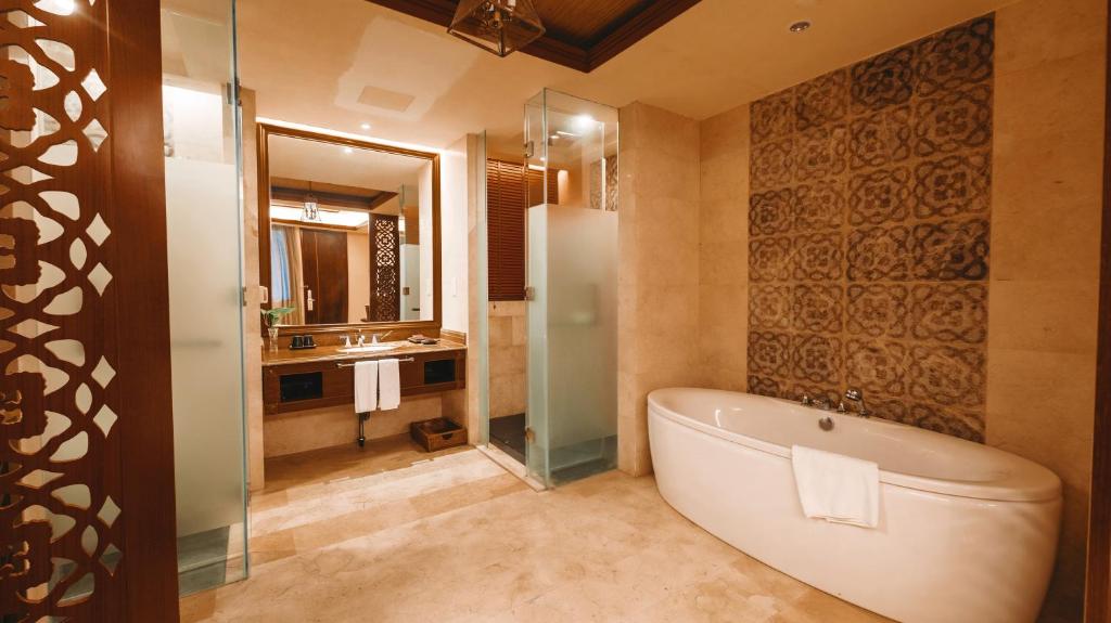 Stony Brook Villa Jianguo Resort Sanya的一间浴室
