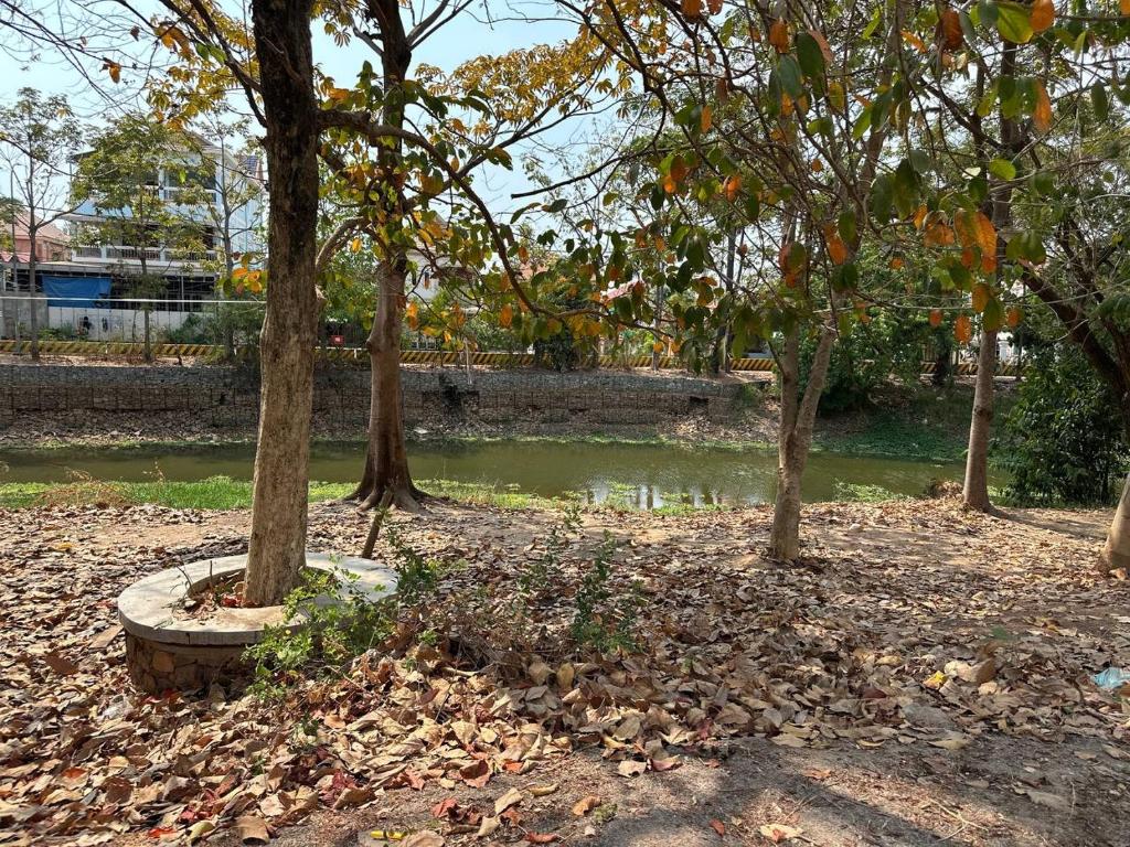 Zahrada ubytování Eco-Home Siem Reap Homestay