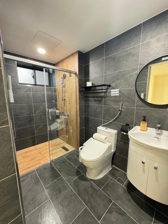 Koupelna v ubytování Yin Yun Slow Travel B&B 吟雲慢旅