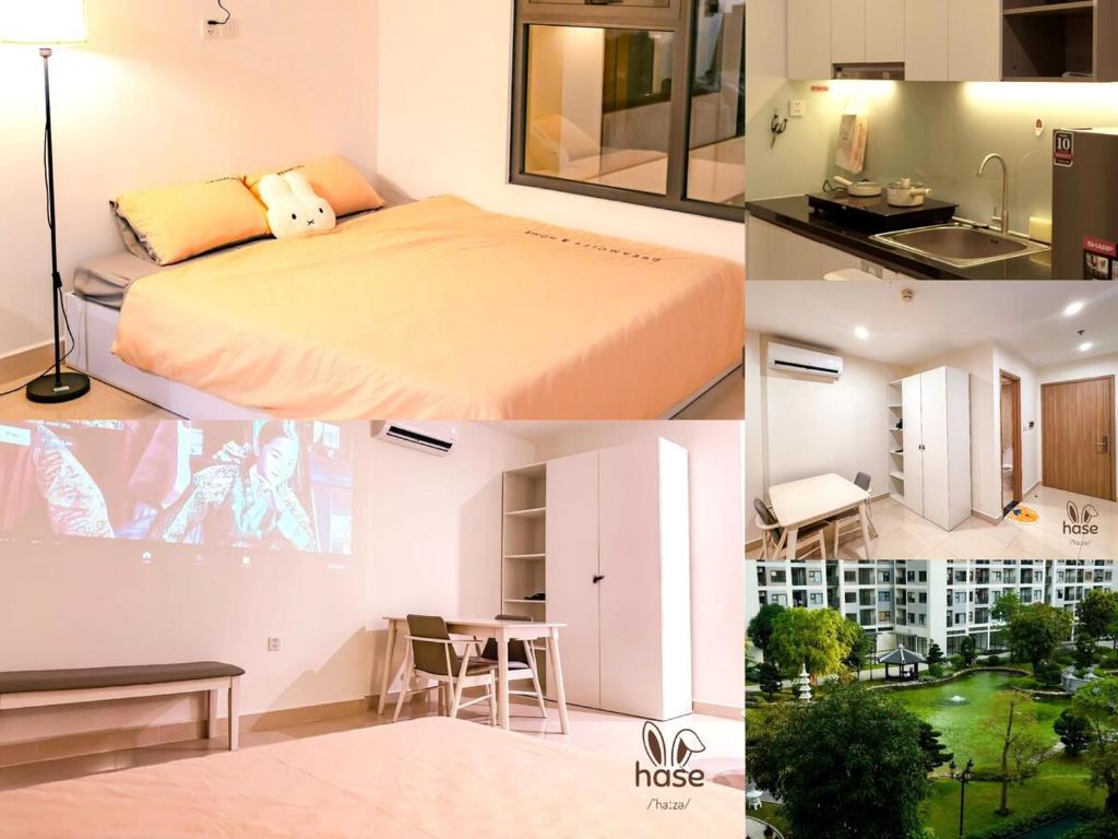 Ένα ή περισσότερα κρεβάτια σε δωμάτιο στο Hase Homestay