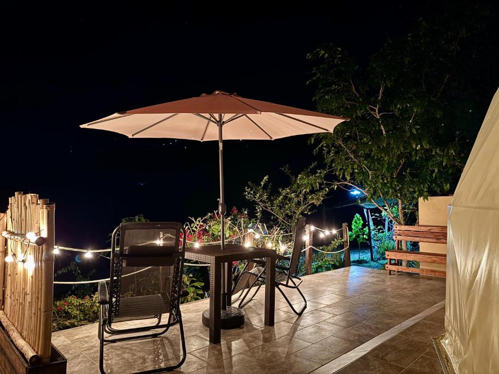 Patio nebo venkovní prostory v ubytování Cumbres Los Veranos