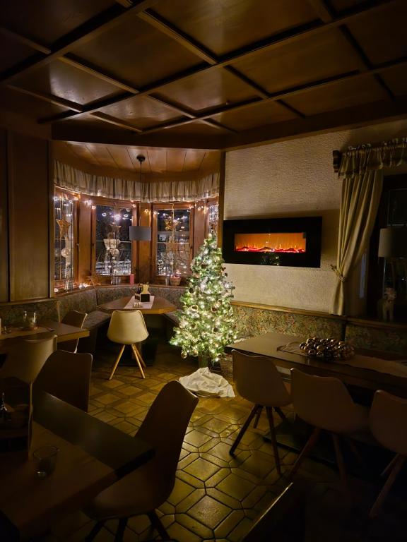 Posezení v ubytování Hotel Gasthof Gaistal