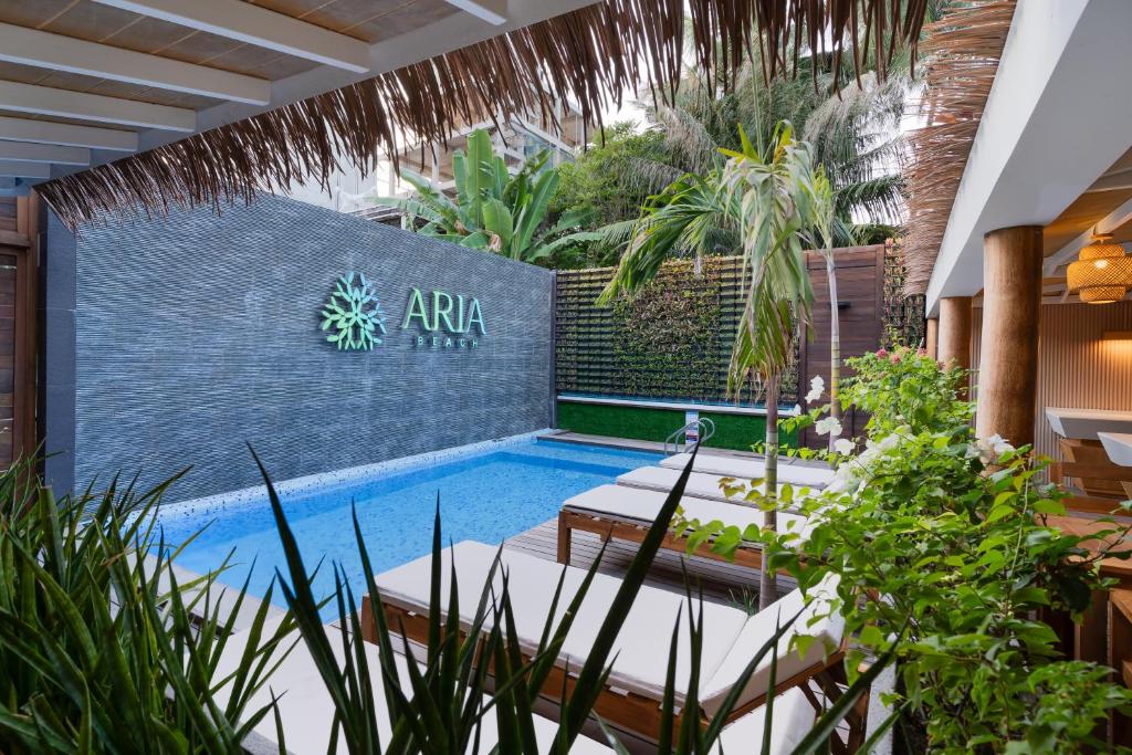 Bazén v ubytování ARIA Beach, Ukulhas nebo v jeho okolí