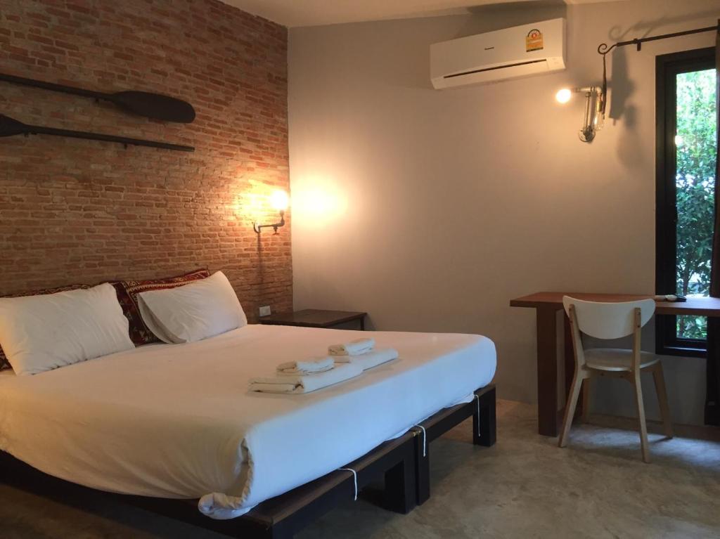 Postel nebo postele na pokoji v ubytování Narinfah Resort