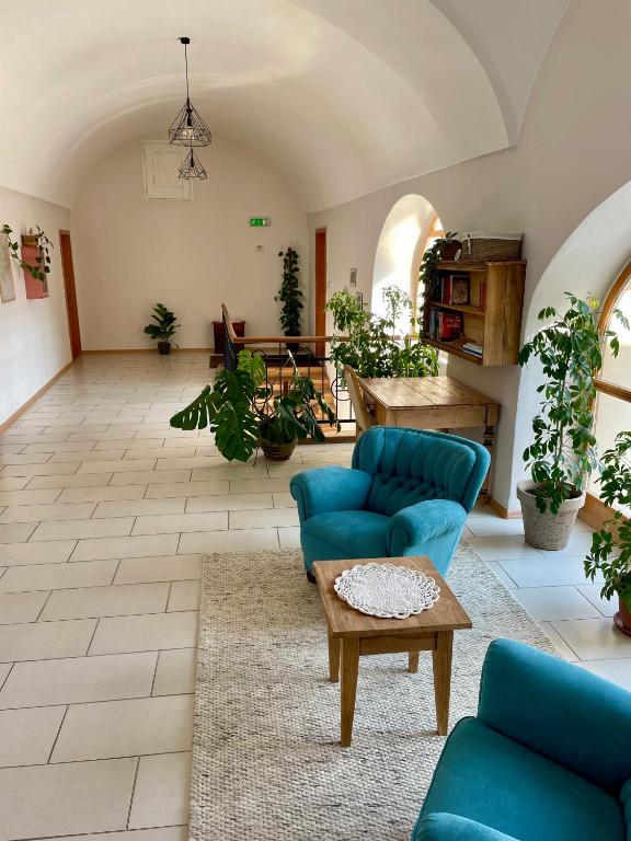 Posezení v ubytování Bed & breakfast Hugo