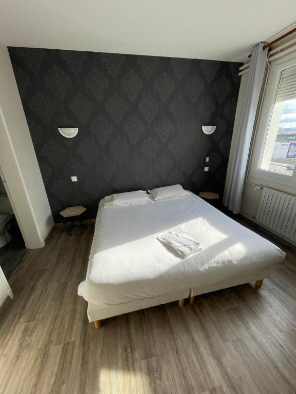 Postel nebo postele na pokoji v ubytování Le Relax