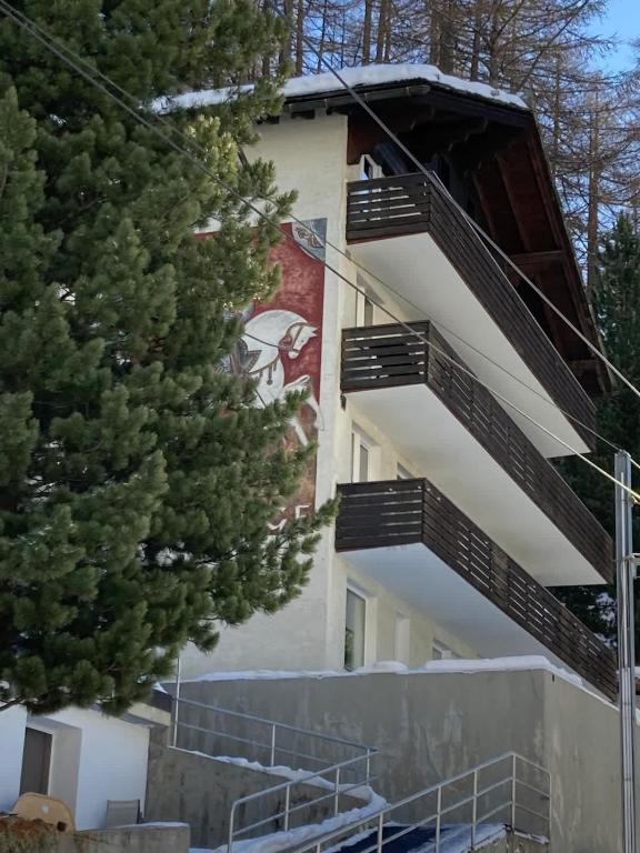 Budova, kde se apartmán nachází