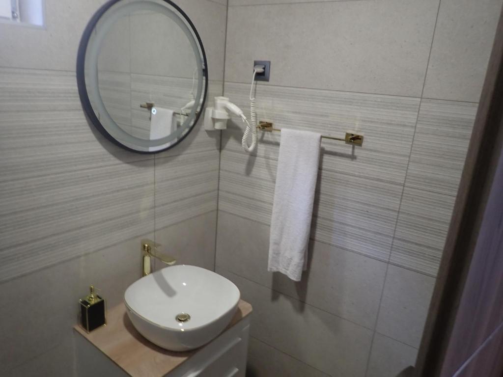 Kúpeľňa v ubytovaní Apartmani NIL